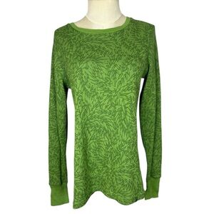 Nike ACG All Conditions Gear thermal top size Large lime green